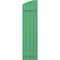 Ekena Millwork Americraft 4-Board (2 Batten) Wood Joined Board-n-Batten Shutters w/Ellipt Top, ARW101BE414X77LPH, PR ARW101BE414X77LPH - alternate 4